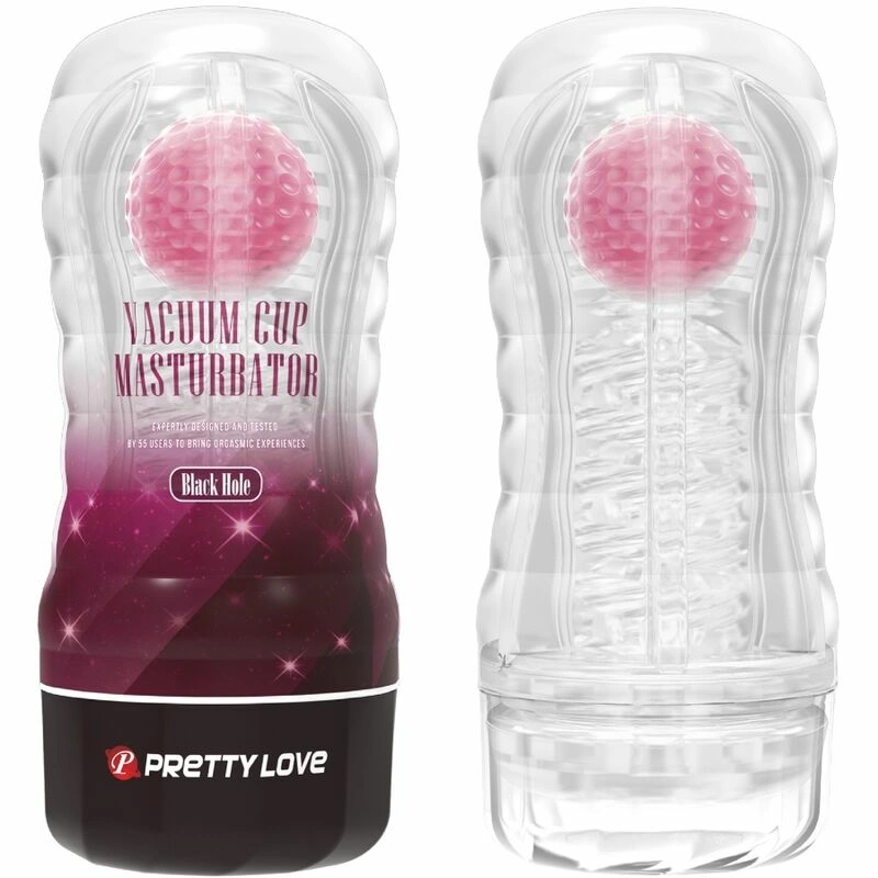 Pink Cup - Soft Textured Intimate Sleeve with Rolling System