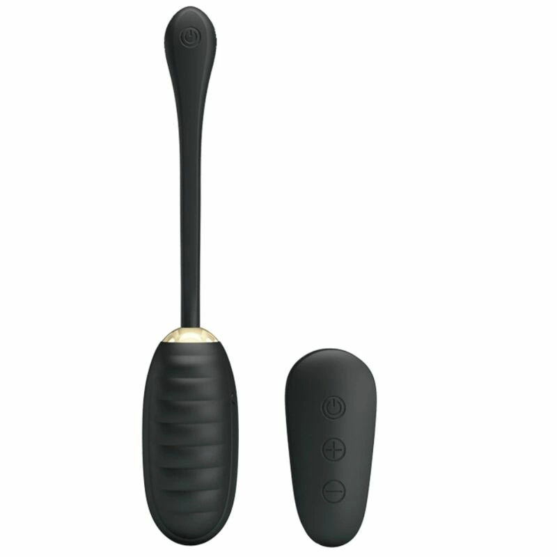 Doreen Luxury Black Wireless Vibrating Egg USB Rechargeable
