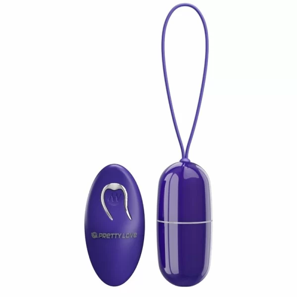Arvin Remote-Controlled Wireless Egg Violet ABS Silicone