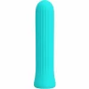 Blanche Blue Flexible Silicone Vibrator 12 Modes USB Rechargeable