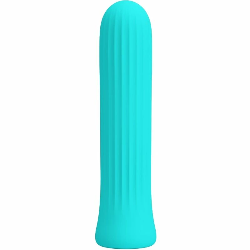 Blanche Blue Flexible Silicone Vibrator 12 Modes USB Rechargeable