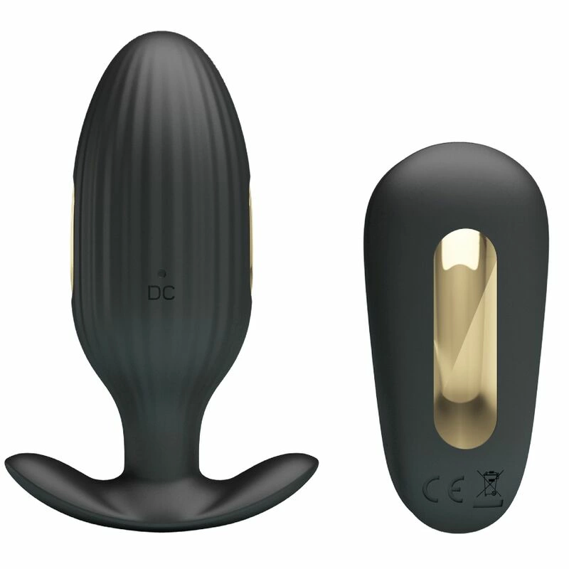 Kelly Rechargeable Anal Plug Black