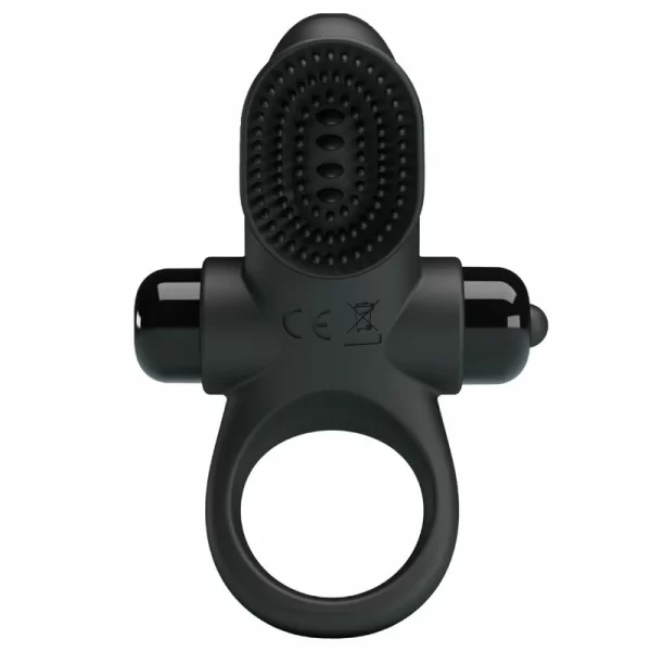 Vibrating Silicone Ring II Black - 10 Modes