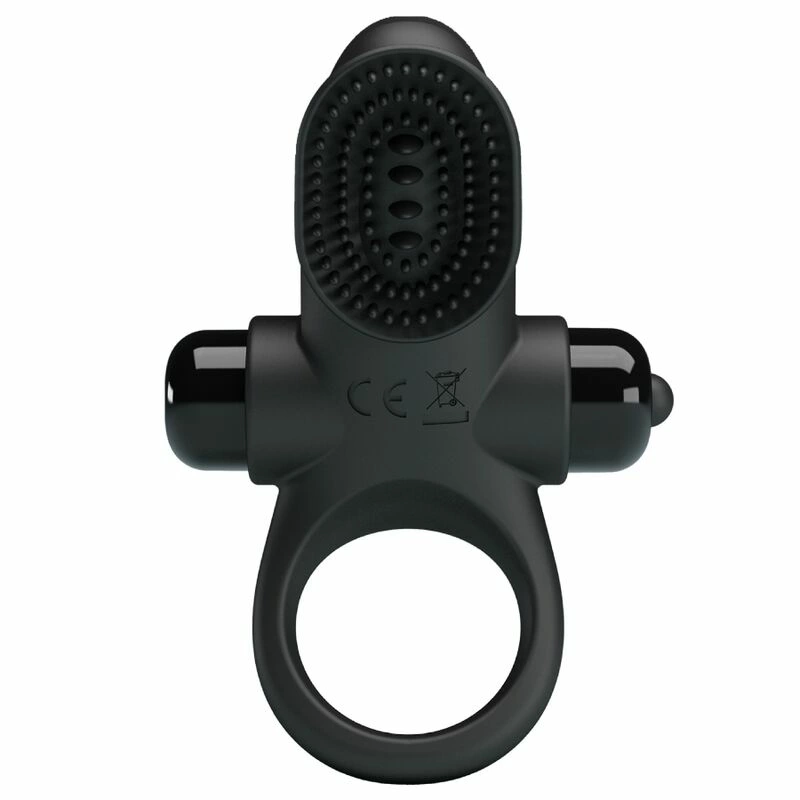 Vibrating Silicone Ring II Black - 10 Modes