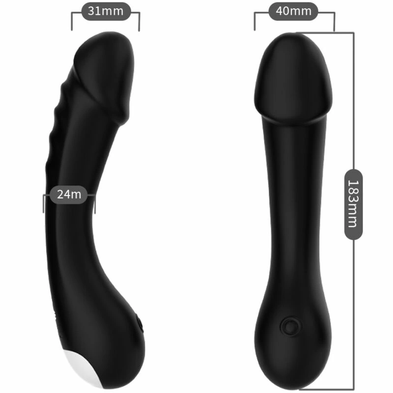 ARMONY G-Spot Wibrator silikonowy czarny 9 trybow wodoodporny