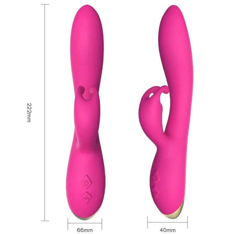 BONNIE Rabbit Vibrator Fuchsia - Dual Motor