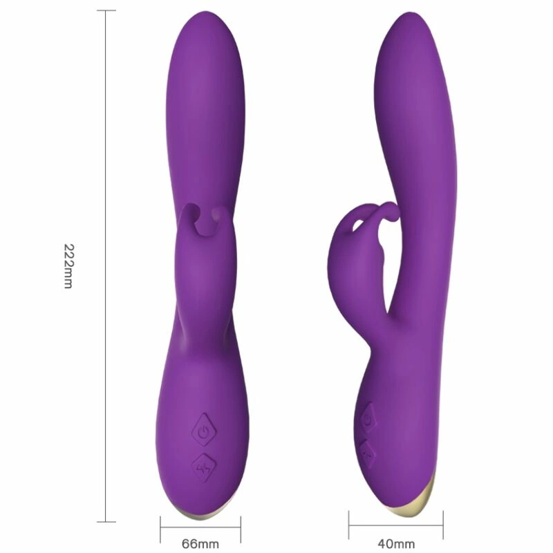 BONNIE Rabbit Vibrator Purple - Dual Motor