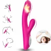 SPARK Vibrator Heat Effect Fuchsia - Dual Motor