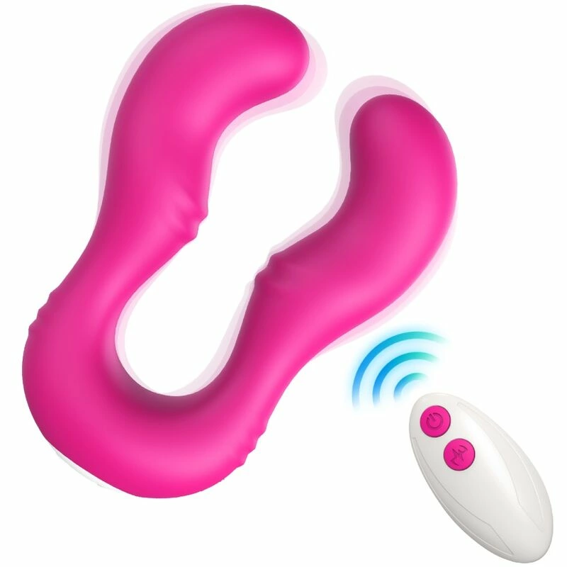 Seraph Double Vibrator Remote Control Fuchsia 105x39x147mm