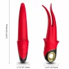 ARMONY Shadow dwugÅ‚owicowy wibrator silikonowy czerwony 234mm USB