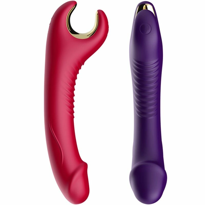 ARMONY Prince Dildo Rotator Czerwony - Wibrator z FunkcjÄ… Rotacji USB