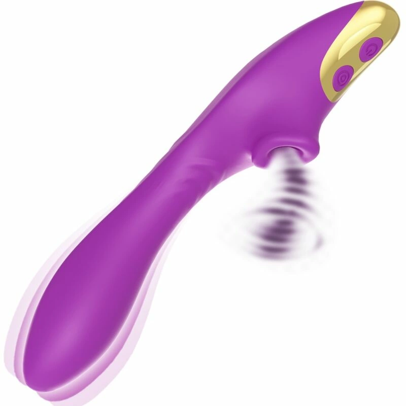 DUDU Violet Suction Stimulator 9 Modes Waterproof USB 205mm