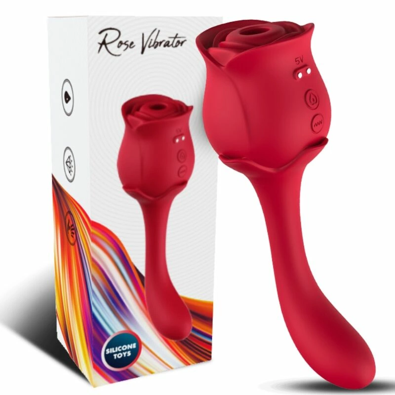 Roselover Red - Clitoral Suction & Vibration System