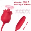 3-in-1 Pink Stimulator with Suction & Up-Down Motion