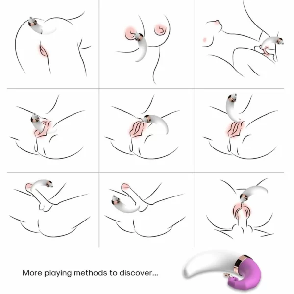 ARMONY Sweetmoon Pink Dual-Action Suction & Vibration System