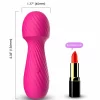 Dazzle Massager & Vibrator Small Fuchsia 9 Modes Waterproof