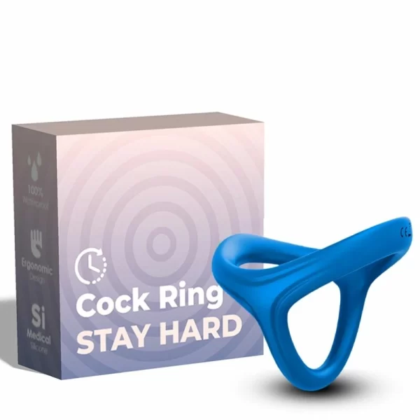 Tresor Double Silicone Ring Blue - Ergonomic Multi-Ring System