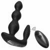 MANFUN Vibrator & Anal Stimulator Plug Remote Black 173mm MANFUN Vibrator & Anal Stimulator Plug Remote Black 173mm