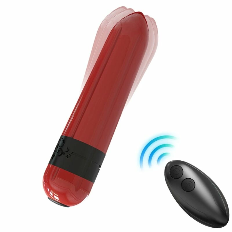 Rocket Vibrator Bullet Remote Control Fuchsia 9 Modes Waterproof