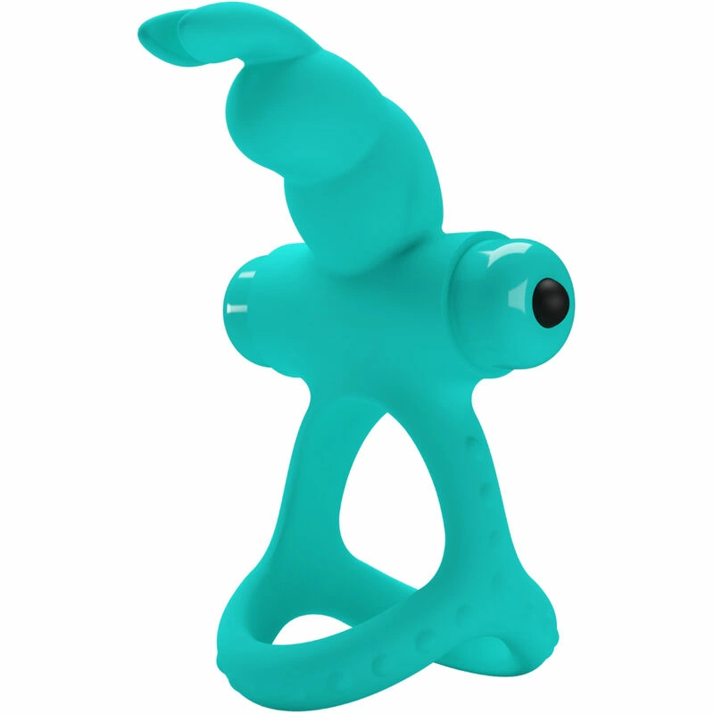 Figgy Green Dual Vibrating Silicone Partner Ring