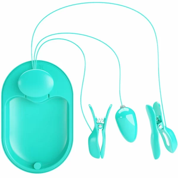 Surprise Box Blue Electro Stimulation Intimate Clips USB