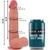 Rockarmy Liquid Silicone Raptor 24 cm - model z przyssawkÄ…