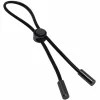 Cord Adjustable Silicone Comfort Ring - Black