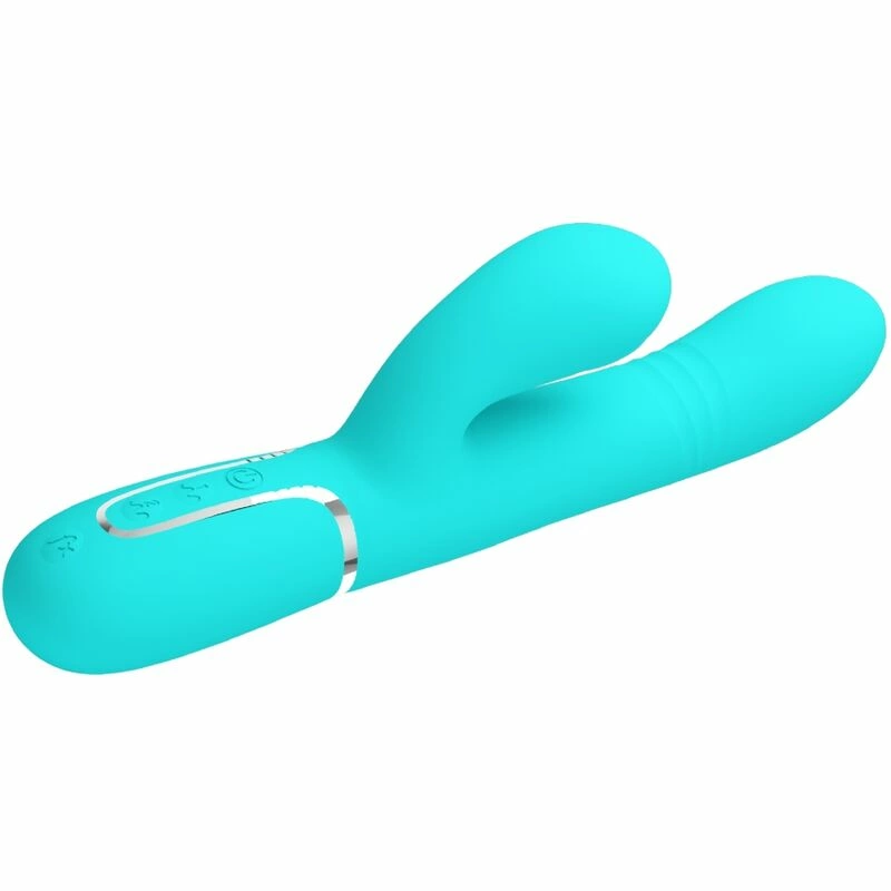 Aqua Green Intimate Machine G-Spot Multi-Function Vibrator