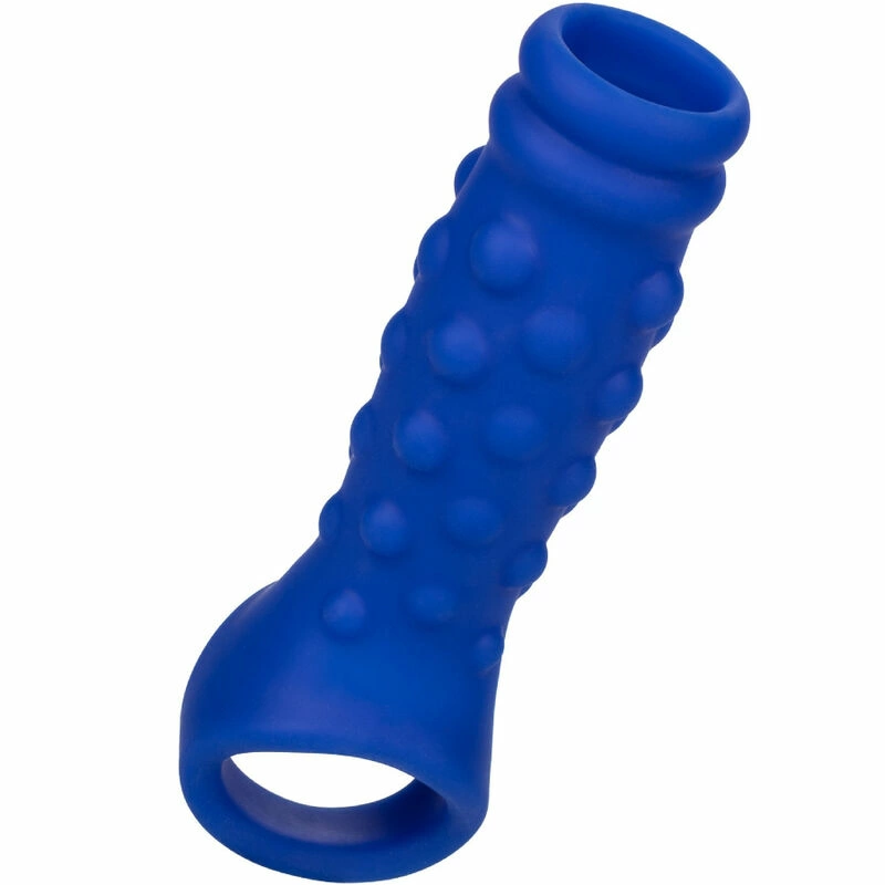 Admiral Liquid Silicone Beaded Extension Blue 10.3cm