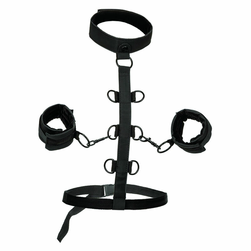 Boundless Collar Adjustable Vegan Leather Restraint System