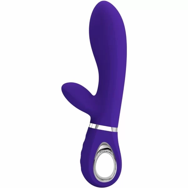 Thomas Multi-Function Silicone Vibrator Purple 7 Modes