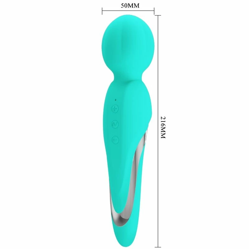 Pretty Love Walter masaÅ¼er silikonowy 7 trybow aqua zielony