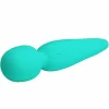 Pretty Love Meredith masaÅ¼er silikonowy wodoodporny 12 trybow aqua green