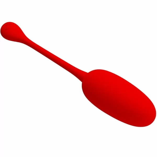 Knucker Red Wireless Silicone Vibration Egg - 12 Modes USB