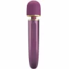 Massager Cordless 7 Modes Soft Silicone Purple 24cm