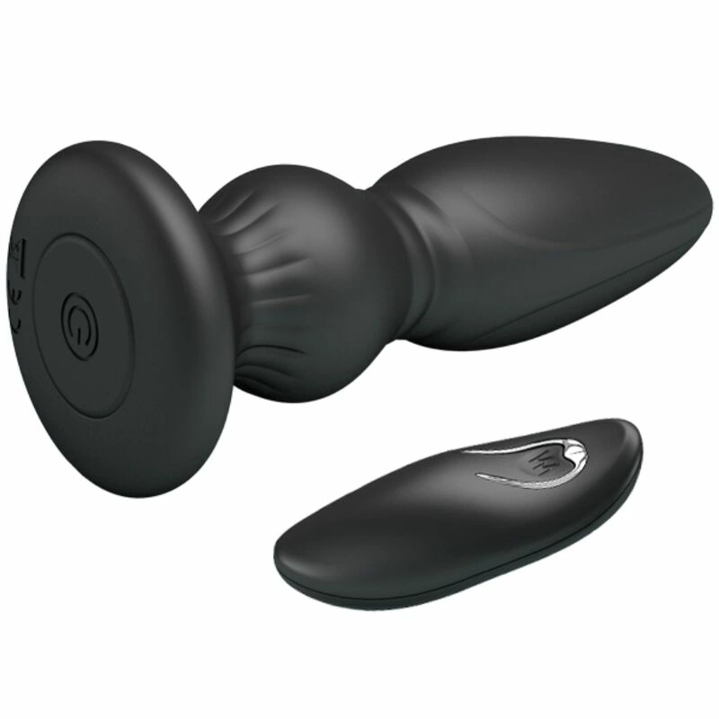 MR PLAY WibrujÄ…ca maszyna intymna sterowana pilotem czarna 12 trybow