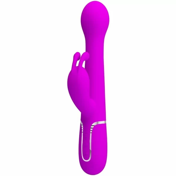 Dejon Violet Intimate Dual-Action System 3-in-1 USB Rechargeable