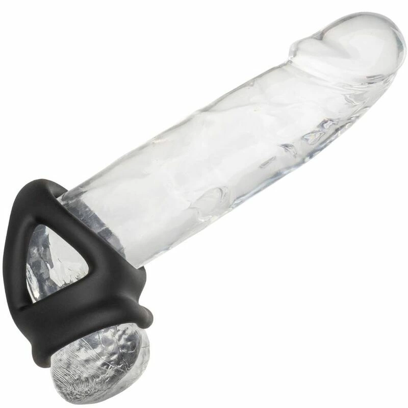 Alpha Dual Cage Ring Black - Liquid Silicone Support System