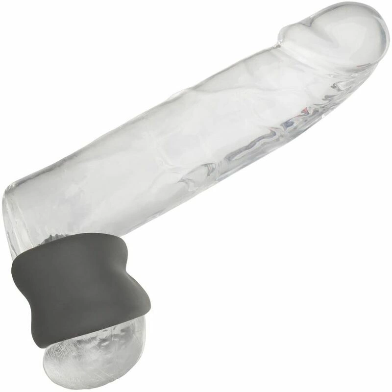 Alpha Liquid Silicone Black Anatomical Support Ring 3.75 cm