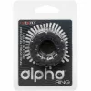 CalExotics Alpha Prolong Ring silikonowy czarny 2