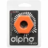 CalExotics Alpha Prolong Sexagon silikonowy pierÅ›cieÅ„ pomaraÅ„czowy 2 cm