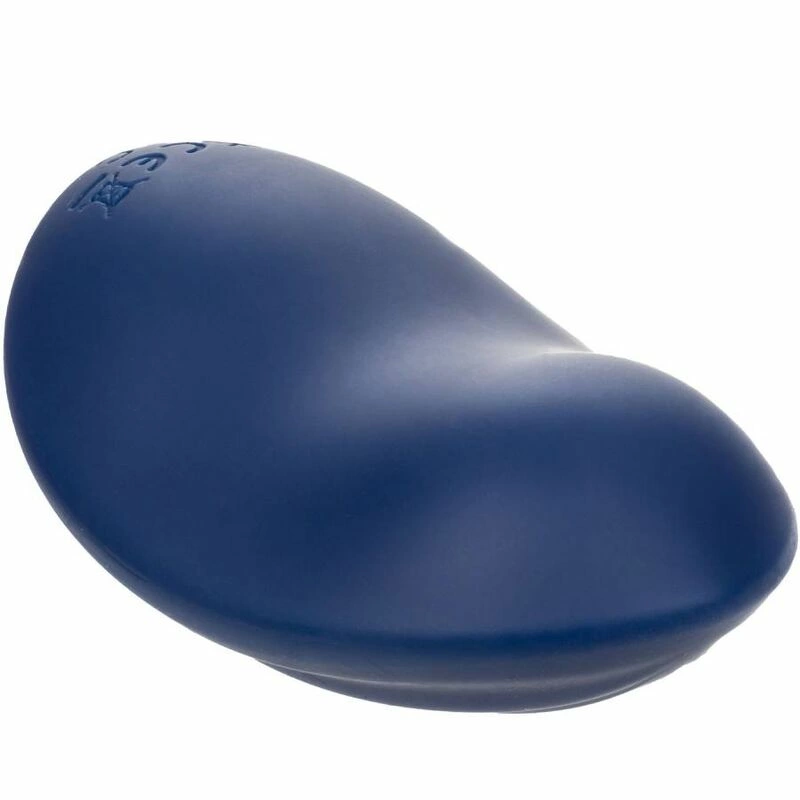 Cashmere Velvet Curve Blue - Compact Silicone Massager