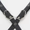 Subblime Harness Black - uprzÄ…Å¼ z paskami i Å‚aÅ„cuszkiem