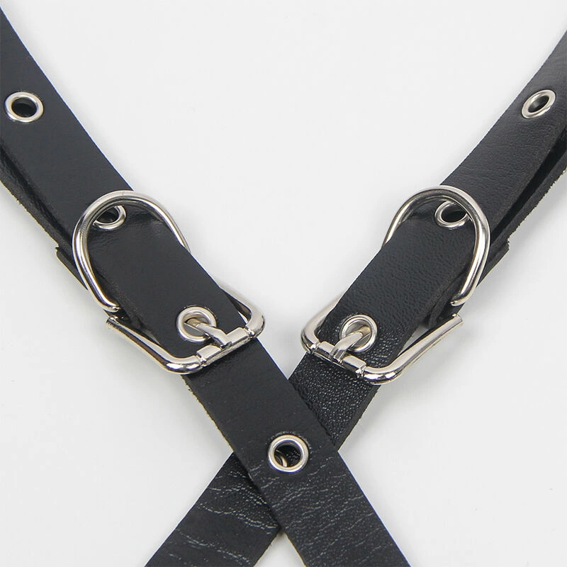 Subblime Harness Black - uprzÄ…Å¼ z paskami i Å‚aÅ„cuszkiem