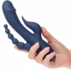 III Triple Action Intimate Machine Blue Rechargeable Waterproof