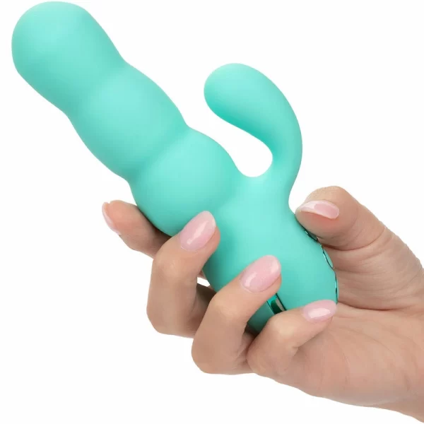 Del Mar Diva Aqua Green Dual-Action Intimate Machine 9.5cm