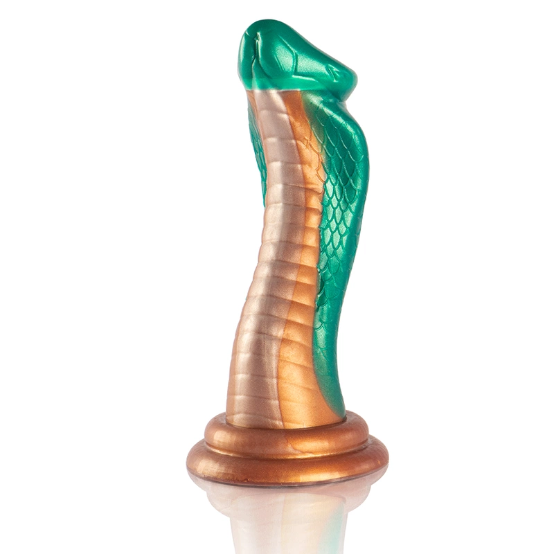 Python Cobra Green Silicone Intimate Device 205mm Mythology-Inspired