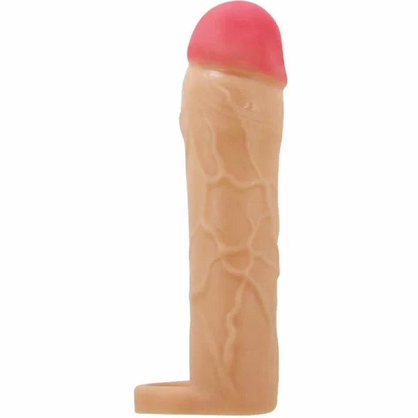 Chane Extension Sleeve Flesh - Flexible TPR Cover with Support Ring