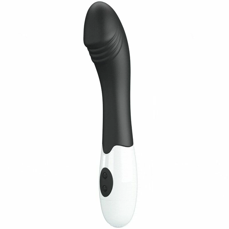 Elemental G-Spot Vibrator 30 Modes Black Silicone 21cm