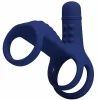 Elish Blue Vibrating Intimate Ring with Extension 10 Modes